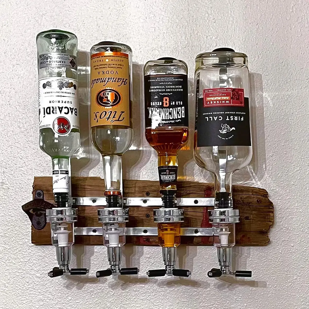 Wine With Beer Cocktail - 1-6 flessen alcohol dispenser, wand- en