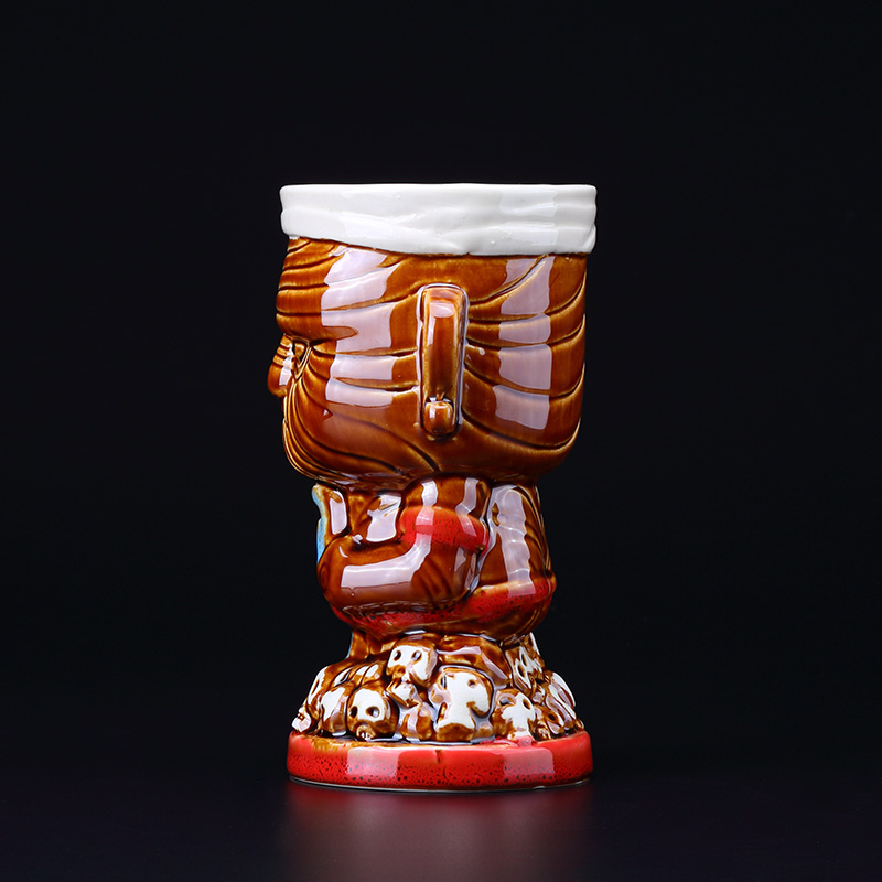 Wine Beer Coffee - 520 ml keramische Tiki mok creatieve