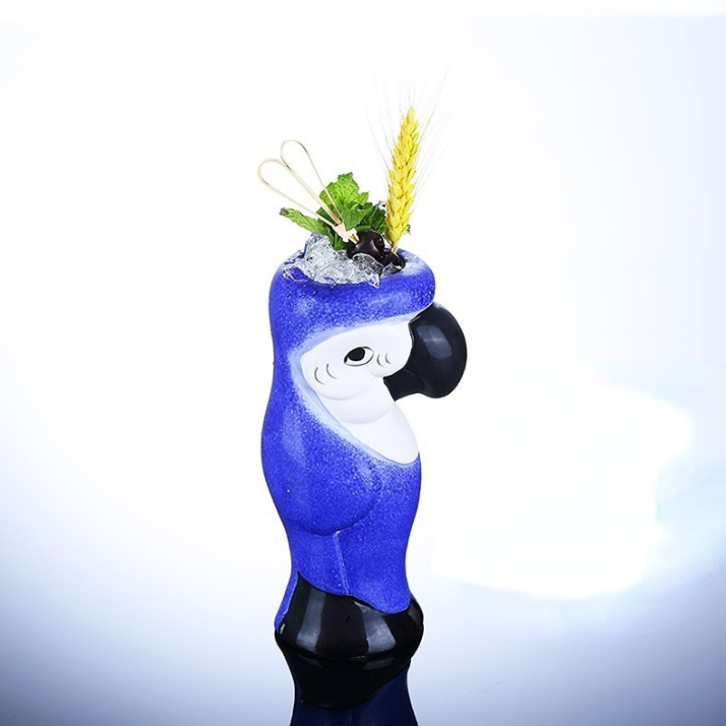 Papegaai Hawaii Tiki Mokken Co - Wine With Beer Cocktail recensie en prijs