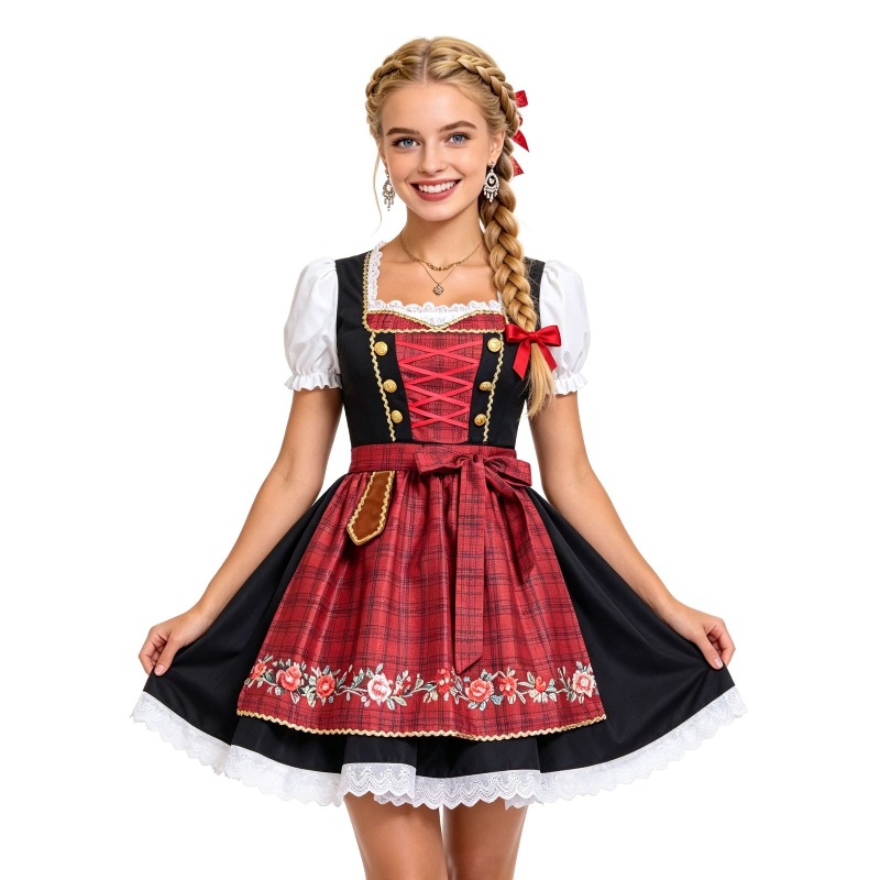 Dames Oktoberfest-kostuum, tra - Beer & Wine Jockey Plaza Shopping recensie en prijs