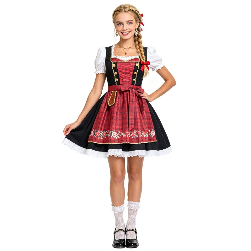 Dames Oktoberfest-kostuum, tra - Beer & Wine Jockey Plaza Shopping recensie en prijs