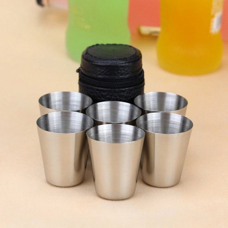 4/6 Stuks Roestvrij Stalen Bek - Wine Beer Coffee recensie en prijs