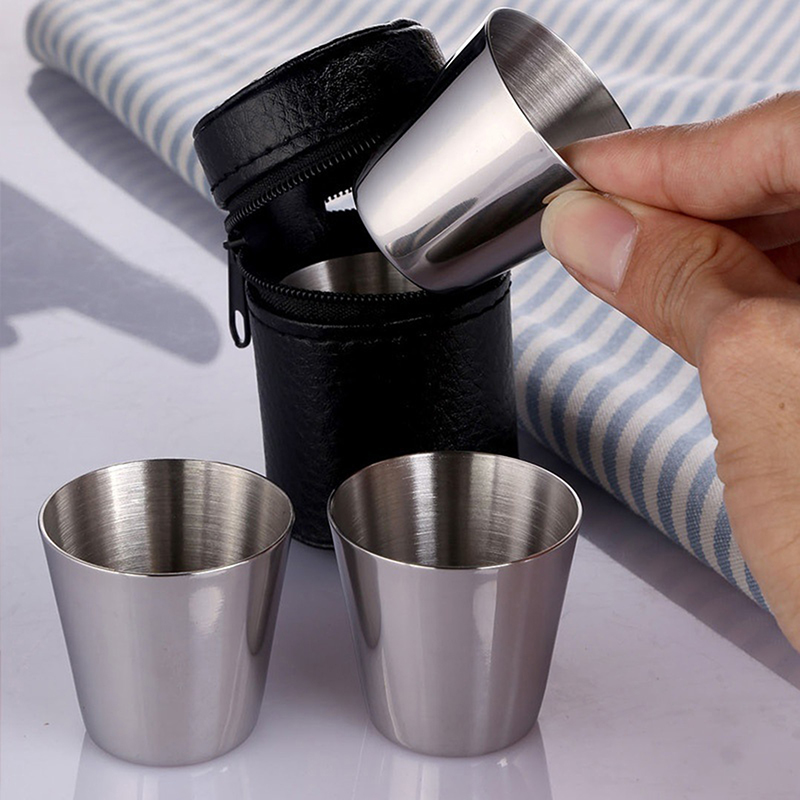 4/6 Stuks Roestvrij Stalen Bek - Wine Beer Coffee recensie en prijs