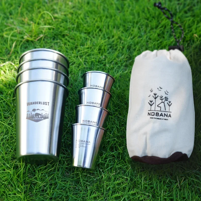 Outdoor 304 Rvs Cup Set Campin - Beer Flight Set recensie en prijs