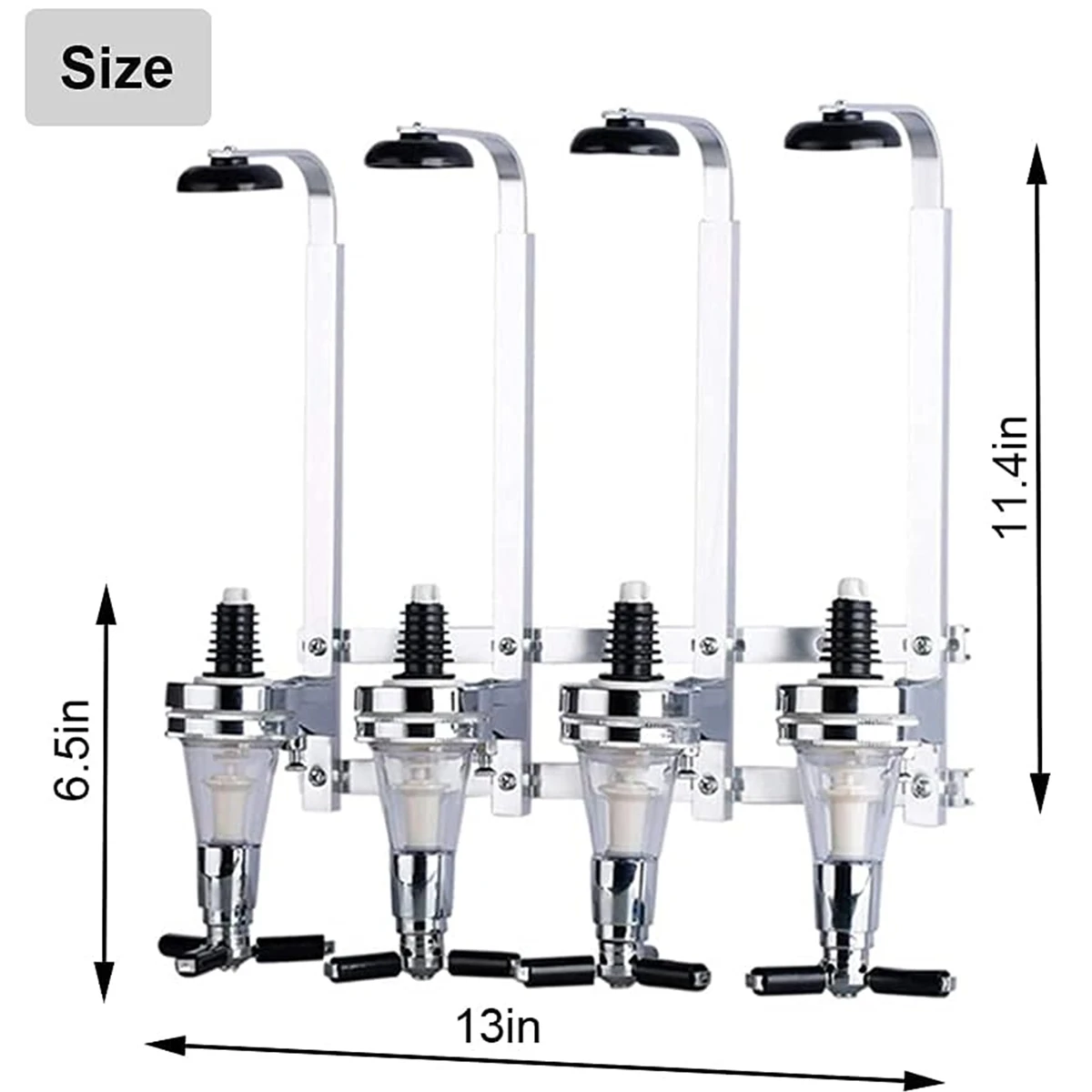 1-6 flessen alcohol dispenser, - Wine With Beer Cocktail recensie en prijs