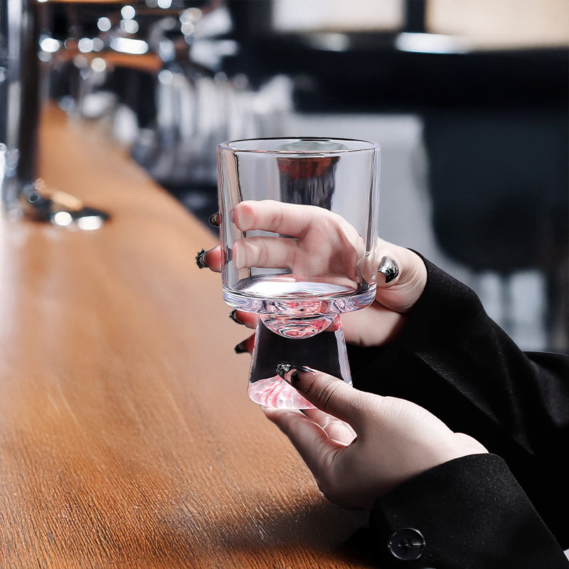 Roze bergglazen beker, hoogwaa - Wine Beer Foot recensie en prijs