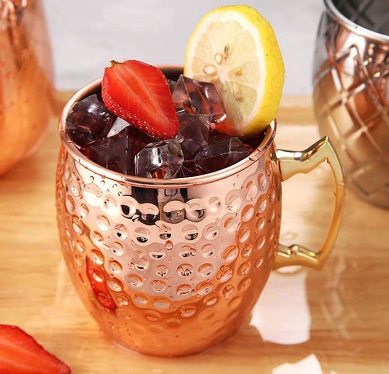 Mule mok van roestvrij staal,  - Wine Beer Coffee recensie en prijs