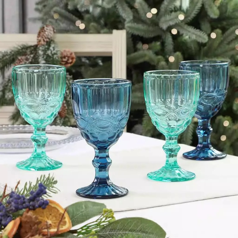 Hoge voet kleur kristalglas ko - Wine Beer Foot recensie en prijs
