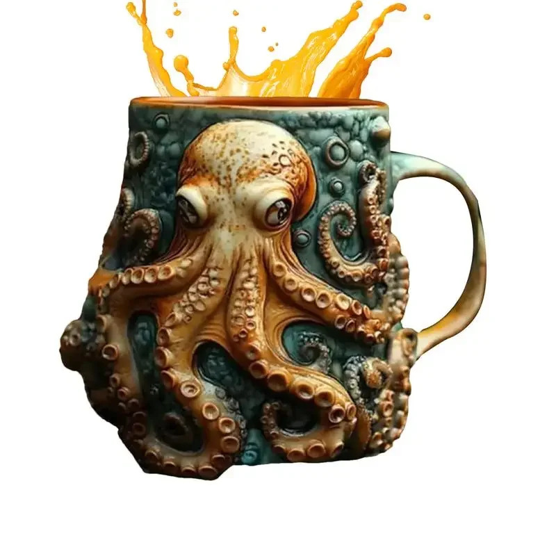 Octopus Bier Koffiemokken Mode - Wine Beer Coffee recensie en prijs