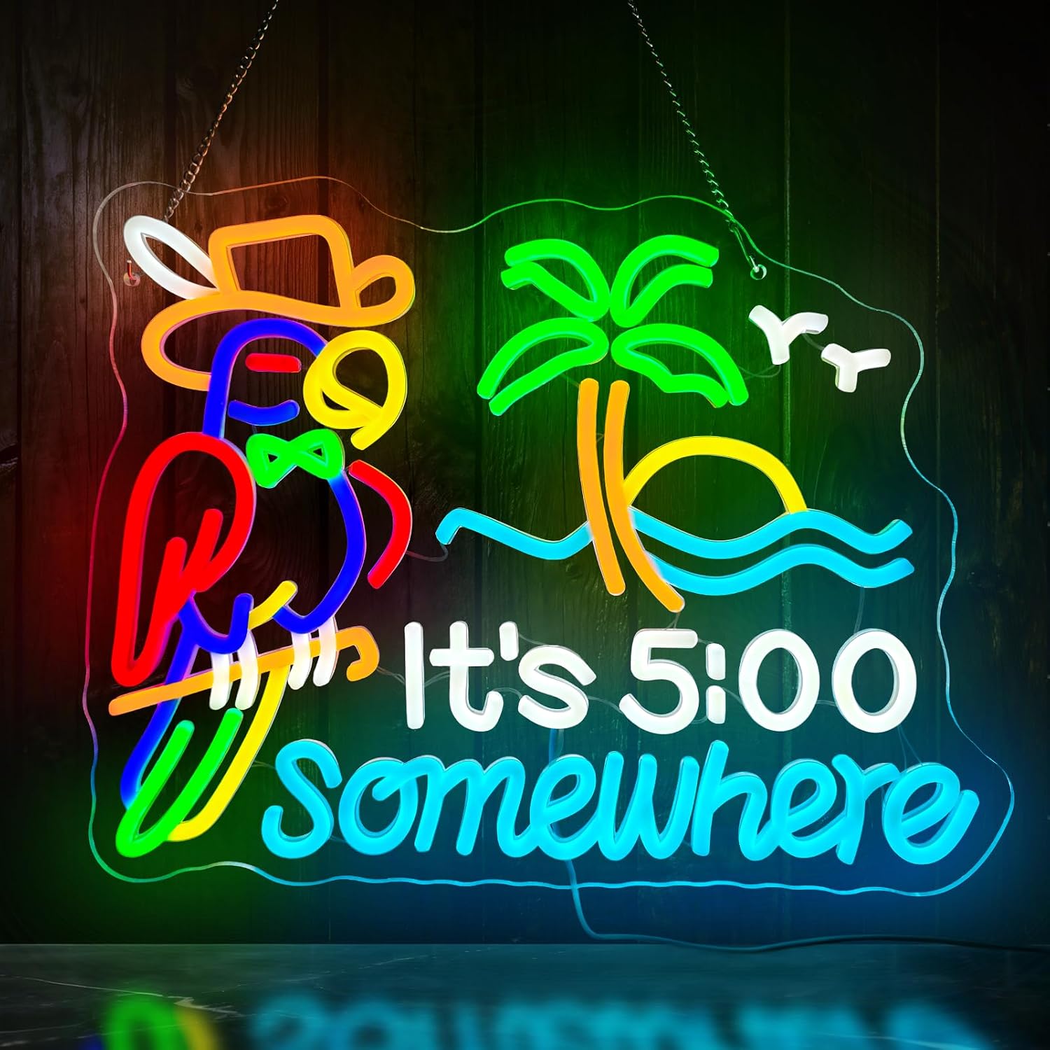 Tiki Bar Papegaai Palmboom Neo - Beer & Wine Jockey Plaza Shopping recensie en prijs