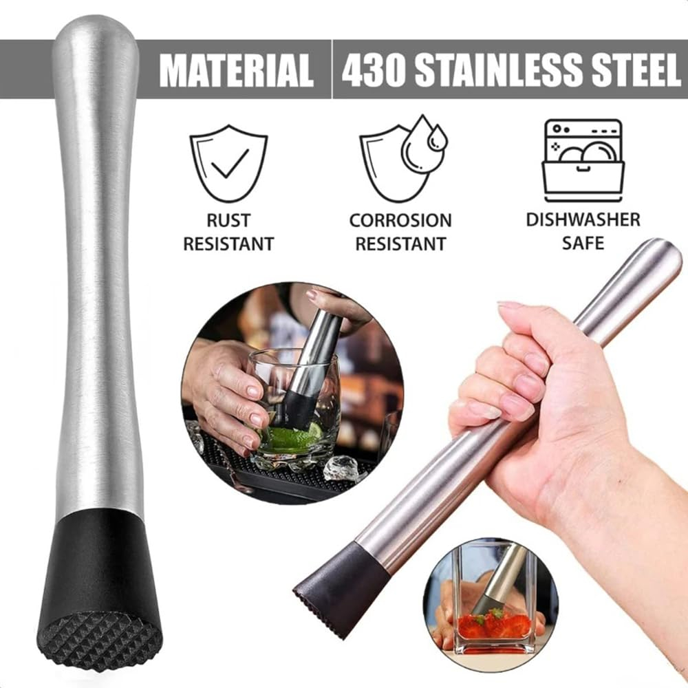 Cocktail Muddler Bar Tool Set  - Muddler Cocktail Bar recensie en prijs