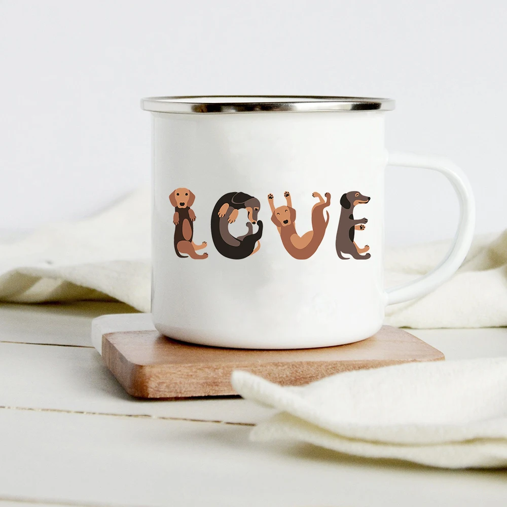 Grappige Teckel Print Creatiev - Wine Beer Coffee recensie en prijs