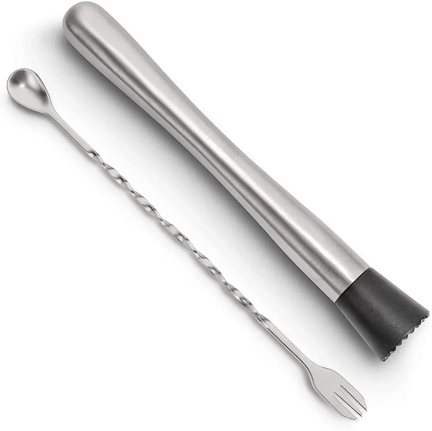 RVS Cocktail Muddler Set en Me - Muddler Cocktail Bar recensie en prijs