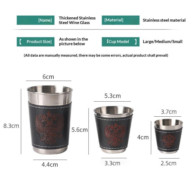 4 stks/set reisbekers roestvri - Beer Flight Set recensie en prijs